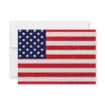 US - American Flag Invitation
