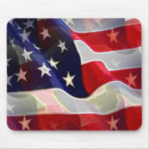 US American Flag Mouse Mat
