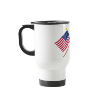 US and Germany Crossed Flags Mugs