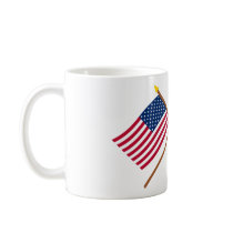 US and Switzerland Crossed Flags Mug