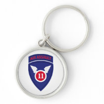 US Army 11th Airborne Div - Air Assault Insignia Keychains