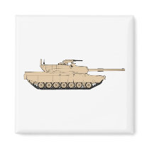 US Army M1A1 Abrams Main Battle Tank Magnet