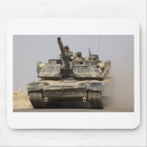 US_Army_M1A1_Abrams_main_battle_tank Mouse Pad
