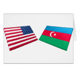 US & Azerbaijan Flags