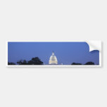 US Capitol night picture Bumper Stickers