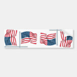 US Flag Bumper Sticker