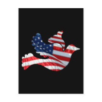 US Flag Dove Postcards