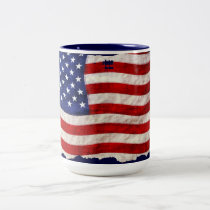 US Flag, Patriotic Design, Stars & Stripes mugs