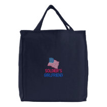 US Flag Soldier's Family Customisable Bag