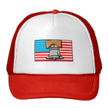 US Flag with Liberty Bell Hats