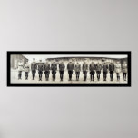 US French Army Officers Photo 1917 Posters