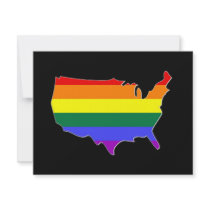 US GLBT Pride Custom Invitation