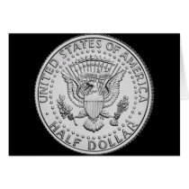 US Great Seal Half Dollar cards
