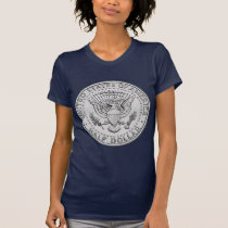 US Great Seal Half Dollar t-shirts