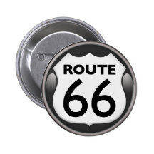 US Historic Route 66 Button