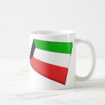 US & Kuwait Flags Coffee Mugs