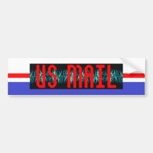 US MAIL BUMPER STICKER