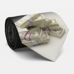 US Money: $100 and $50 Dollars Bills (black) Tie