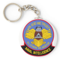 US NAVAL INTELLIGENCE Military Patch Key Chains