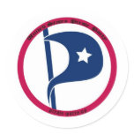 US Pirate Party stickers