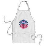 US President Herbert Hoover aprons