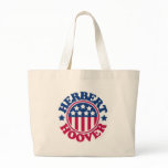 US President Herbert Hoover bags