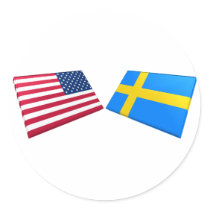 US & Sweden Flags