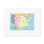 US Time Zones Post Cards