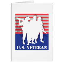 US Veteran Greeting Card