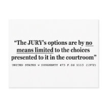 US vs Dougherty 473 F 2nd 1113 1139 1972 Options Postcard