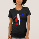 US Women's Red White & Blue Soccer Shirt