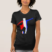 US Women's Red White & Blue Soccer Shirt