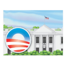 USA 2012 Election Logo Postcards