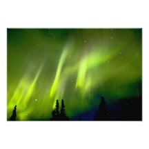 USA, Alaska, Chena Hot Springs. Aurora 3 Photographic Print