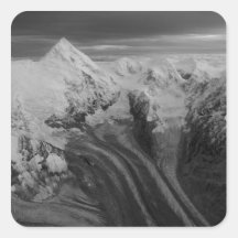 USA, Alaska, Denali National Park, Aerial view 3 Sticker