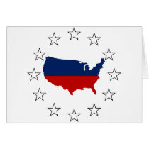 USA All Red White & Blue