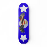 USA American Bald Eagle flag fade