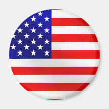 USA American flag of the United States of America Refrigerator Magnets
