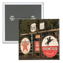 USA, Arizona, Sedona: Antique Advertising Signs Pin