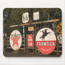 USA, Arizona, Sedona: Antique Advertising Signs Mouse Pads