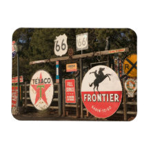 USA, Arizona, Sedona: Antique Advertising Signs Magnet