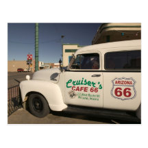 USA, Arizona, Williams: Cruisers Cafe 66 Old Postcard