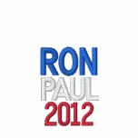 USA ARMY RON PAUL 2012 LADIES LONG SLEEVE SHIRT embroidered shirts