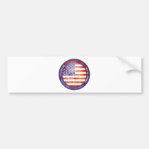 USA ART SHIELD ETIQUETA DE PARACHOQUE