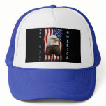 USA Bald Eagle & US Flag USA FOREVER Hat