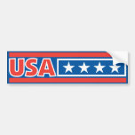 USA Banner Bumper Sticker