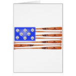 USA Baseball Flag Cards