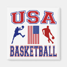 USA Basketball Magnets