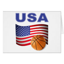 USA Basketball Team Greeting Cards