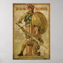 USA Bonds Weapons For Liberty Posters
